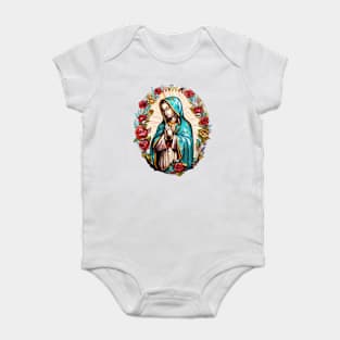 Virgin Mary Baby Bodysuit